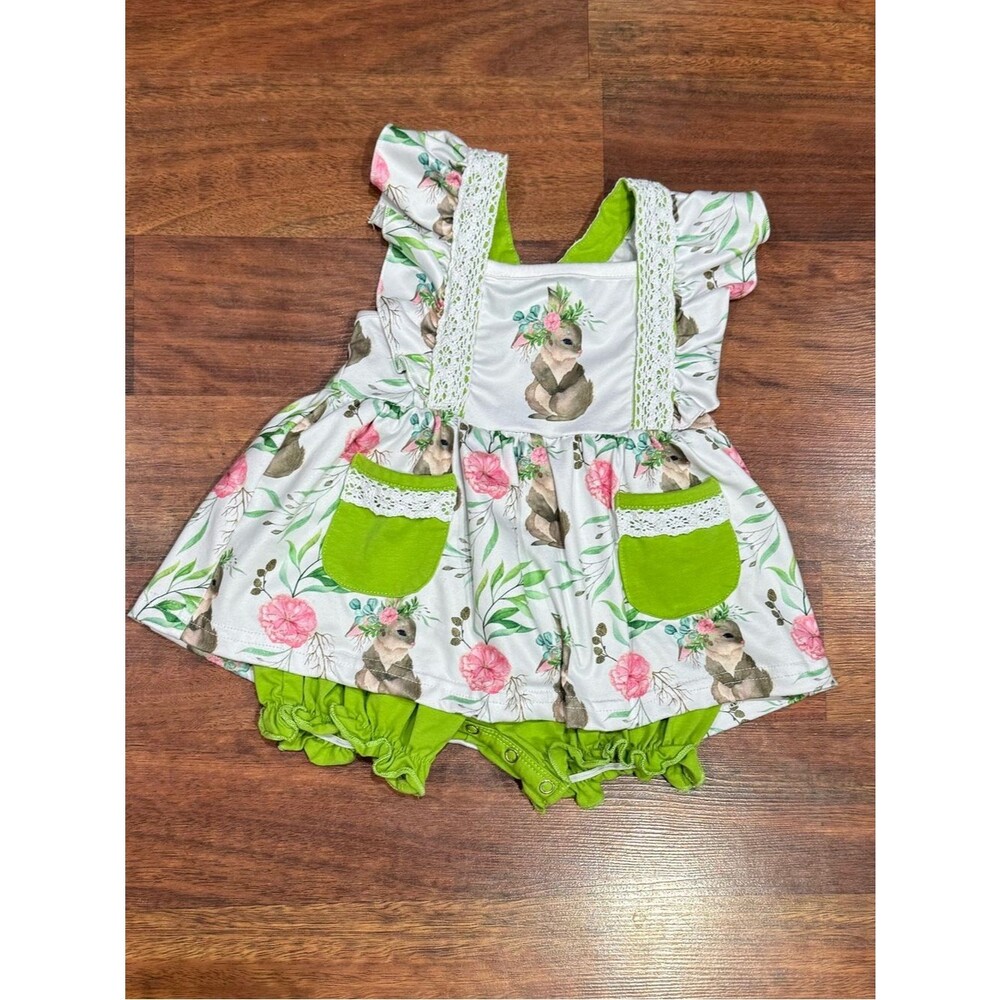 Marie Nicole - Dress/Romper - Easter and Bunny Design